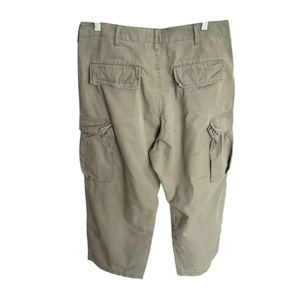 Old navy Women's High Rise olive Green Carpenter Cargo Pants
